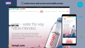 natural water fully ready online store WooCommerce hosted and products uploaded 30
